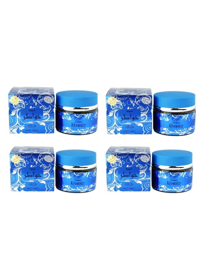 NABEEL OUD KHAWATIR 60GM 4PC COMBO